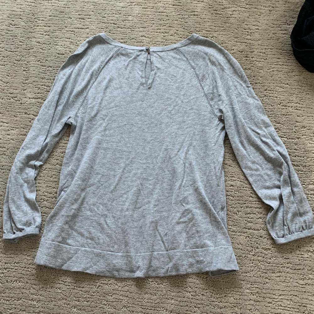Like New LOFT Gray Sweater Top